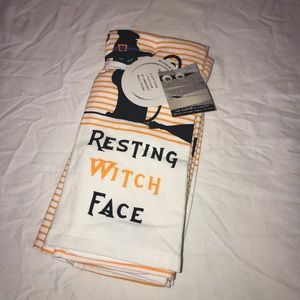 La Cuisine Halloween Dish Towels, Set of 3, NWT